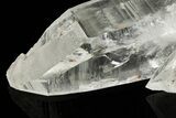 Striated Colombian Quartz Crystal Cluster - Peña Blanca Mine #189748-3